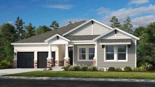 New construction Single-Family house 12971 Harvest Rain Ave, Winter Garden, FL 34787 plan Ozark - image
