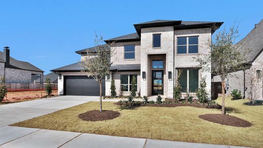 New construction Single-Family house 456 Soaring Sparrow Trl, Katy, TX 77493 plan 3546W - image