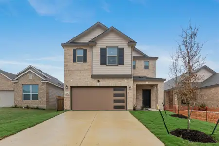 New construction Single-Family house 12817 Oxford Vineyard Ln, Manor, TX 78653 - photo 0