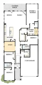 New construction Single-Family house 12327 Sweet Gum Dr, Mont Belvieu, TX 77523 plan The Edgehill - image