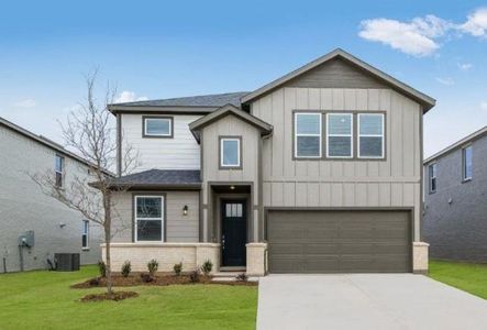 New construction Single-Family house 1436 Mustang Canyon Dr, Fort Worth, TX 76052 plan Verbena - image