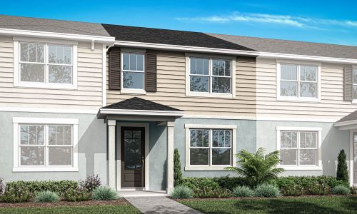 New construction Townhouse house 2736 Camellia Flower St, Apopka, FL 32703 Aurora- photo 2 2