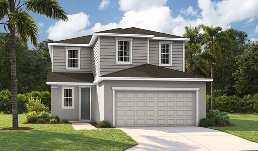 New construction Single-Family house 2451 29Th Ln E, Palmetto, FL 34221 plan Pine - image