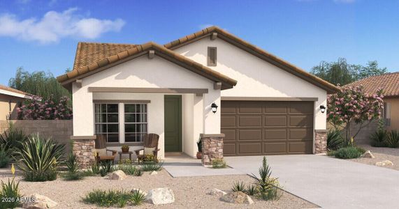 New construction Single-Family house 23454 W Raymond St, Buckeye, AZ 85326 plan Clyde - image
