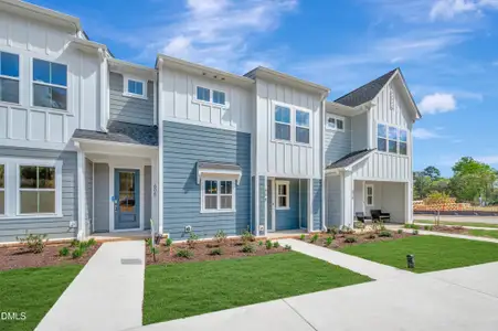 New construction Townhouse house 608 Brackenberry Aly, Wake Forest, NC 27587 plan Wilson - image