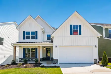 New construction Single-Family house 7193 Blue Run Ln, Raleigh, NC 27604 plan Fontana - image