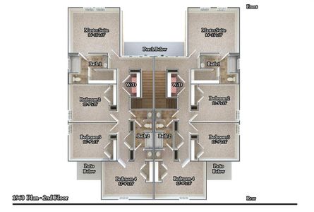 Second Floor Floorplan