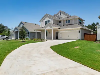 New construction Single-Family house 105 Wagon Spoke Wy, Liberty Hill, TX 78642 plan Dormer First - image