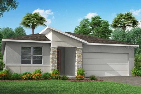 New construction Single-Family house 5213 124Th Ave E, Parrish, FL 34219 Caledon- photo 0