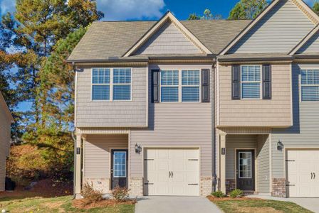 New construction Townhouse house 2800 Lillian Lane, Douglasville, GA 30135 Stephen Elliott Homes  The Hanson- photo 0 0