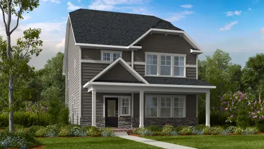 New construction Single-Family house 2005 Mayglass Dr, Knightdale, NC 27545 plan Augusta - image