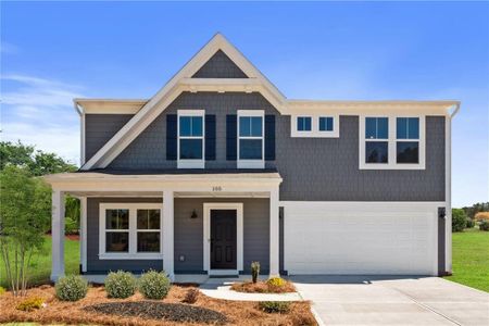 New construction Single-Family house 105 Cherry Glen Way, Euharlee, GA 30145 Jensen- photo 0