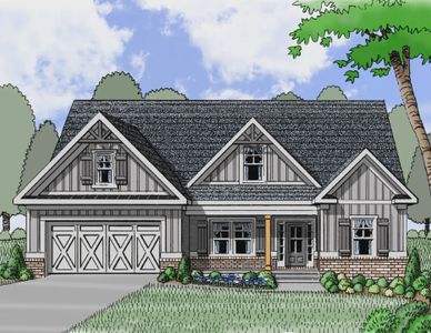 New construction Single-Family house 500 Belle Woode Street, Monroe, GA 30656 - photo 0