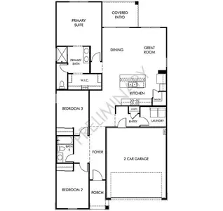 New construction Single-Family house 3343 N Camden Dr, Florence, AZ 85132 plan Leslie - image