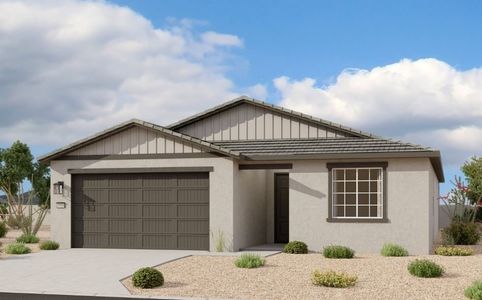 New construction Single-Family house 2291 E Wagon Wheel Ln, San Tan Valley, AZ 85140 Sunflower Homeplan- photo 0