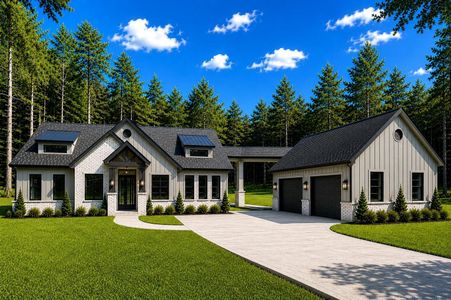 New construction Single-Family house 155 Larkspur Ln, New Waverly, TX 77358 - image
