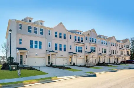 New construction Townhouse house 3071 Hudson Glen Wy, Dacula, GA 30019 - image