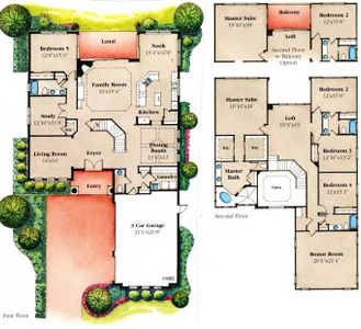 New construction Single-Family house 15 New Water Oak Dr, Palm Coast, FL 32137 plan The Tuscan - image