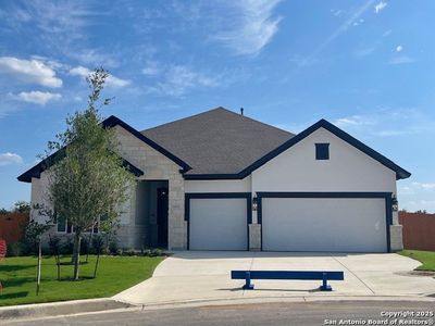 New construction Single-Family house 1304 Lost Calf, New Braunfels, TX 78132 The Rymer- photo 0