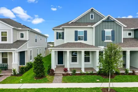 New construction Townhouse house 14006 Scarlet Aster Aly, Winter Garden, FL 34787 plan Franklin - image
