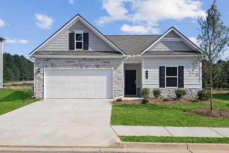 New construction Single-Family house 410 Nottely Drive, Temple, GA 30179 The Bradley- photo 0