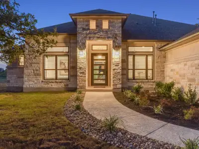 New construction Single-Family house 209 Bold Sundown, Liberty Hill, TX 78642 plan San Simeon I - image