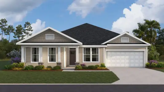 New construction Single-Family house 302 Sheephead Byu, Panama City Beach, FL 32407 plan Lotus - image