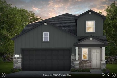 New construction Single-Family house 118 Abigail St, Cove, TX 77523 plan Gustine - image