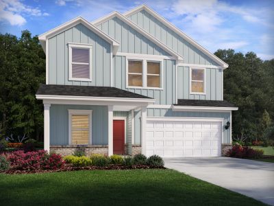 New construction Single-Family house 187 Field Sparrow Wy, Clayton, NC 27520 plan Lakeland - image