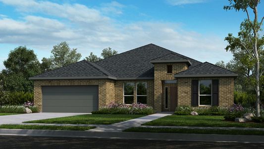 New construction Single-Family house 204 Barton Oak Trail, Georgetown, TX 78628 - photo 0