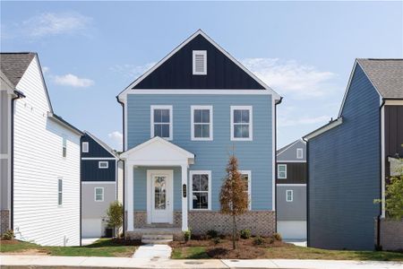 New construction Single-Family house 1377 Creek View Ln Nw, Atlanta, GA 30318 Camille- photo 0