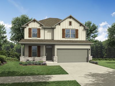 New construction Single-Family house 109 Mandeville Dr, Hutto, TX 78621 plan Pearl - image