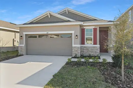 New construction Single-Family house 207 Bull Frog Ln, Umatilla, FL 32784 plan Fraser - image