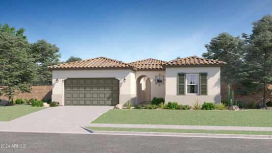 New construction Single-Family house 17604 W Victory St, Goodyear, AZ 85338 Aspen Plan 4578- photo 0 0