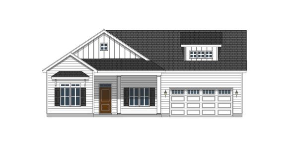 New construction Single-Family house 1709 Dew Meadow Dr, Winterville, NC 28590 plan Torrey Pines - image