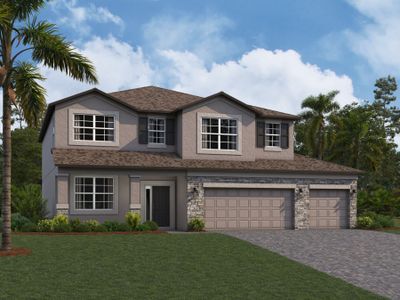 New construction Single-Family house 10662 New Morning Dr, Tampa, FL 33647 Sonoma II- photo 1 1