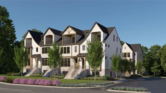 New construction Townhouse house 360 Halstone Ct, Alpharetta, GA 30009 - image