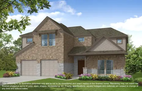 New construction Single-Family house 1021 Wine Berry Ct, Magnolia, TX 77355 plan 664 - image