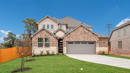 New construction Single-Family house 1728 Walnut Grove Bnd, Leander, TX 78641 The Fitzgerald- photo 0