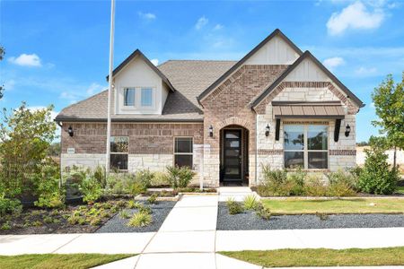 New construction Single-Family house 1204 Ridge Runner Dr, Georgetown, TX 78628 Premier Series - Oleander- photo 0 0