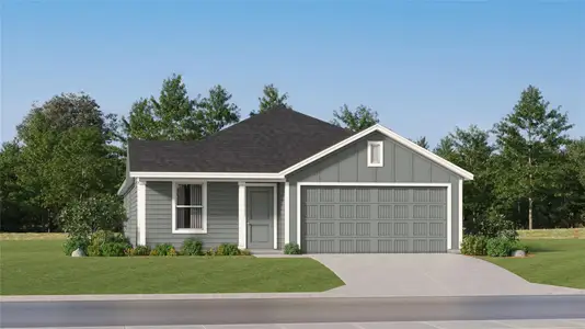New construction Single-Family house 542 Paris St, Maxwell, TX 78656 plan Oxford - image 2