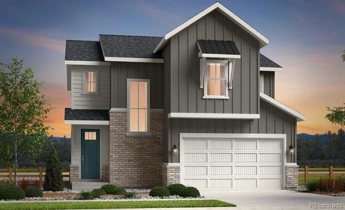 New construction Single-Family house 3270 N Denali St, Aurora, CO 80019 plan Gray - image