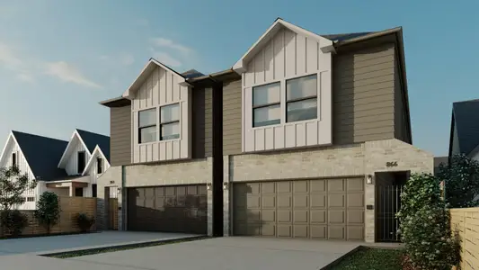 New construction Single-Family house 6009 Maxie St, Houston, TX 77007 - image