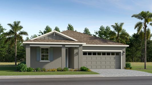 New construction Single-Family house 10770 Grand Oaks Blvd, Wildwood, FL 34484 plan Cedar Key - image