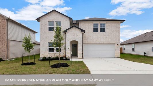 New construction Single-Family house 1913 Lazy Acres St, Leander, TX 78641 plan The Quincy - image