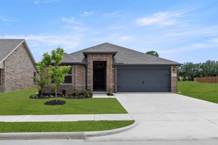 New construction Single-Family house 1633 Elle Ln, Aubrey, TX 76227 plan Atlanta - image