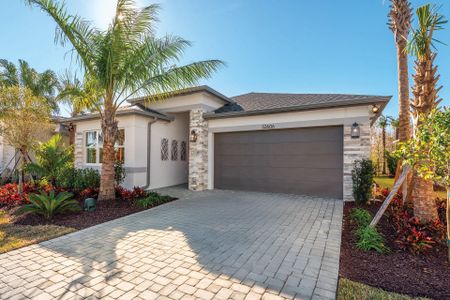 New construction Single-Family house 32212 Mahogany Valley Dr, Wesley Chapel, FL 33543 plan Ibis - image