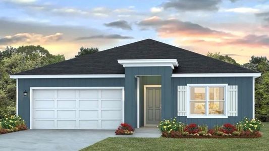 New construction Single-Family house 100 Argonne Dr, Crawfordville, FL 32327 plan Cali - image