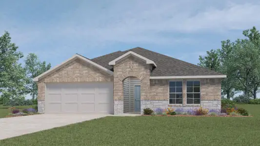 New construction Single-Family house 1904 Gold Dust Trl, Leander, TX 78641 - image