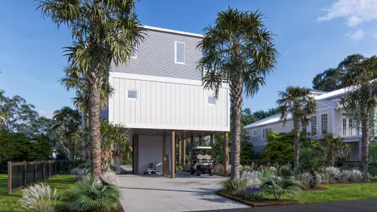 New construction Single-Family house 615 W Beach Ct, Folly Beach, SC 29439 - image